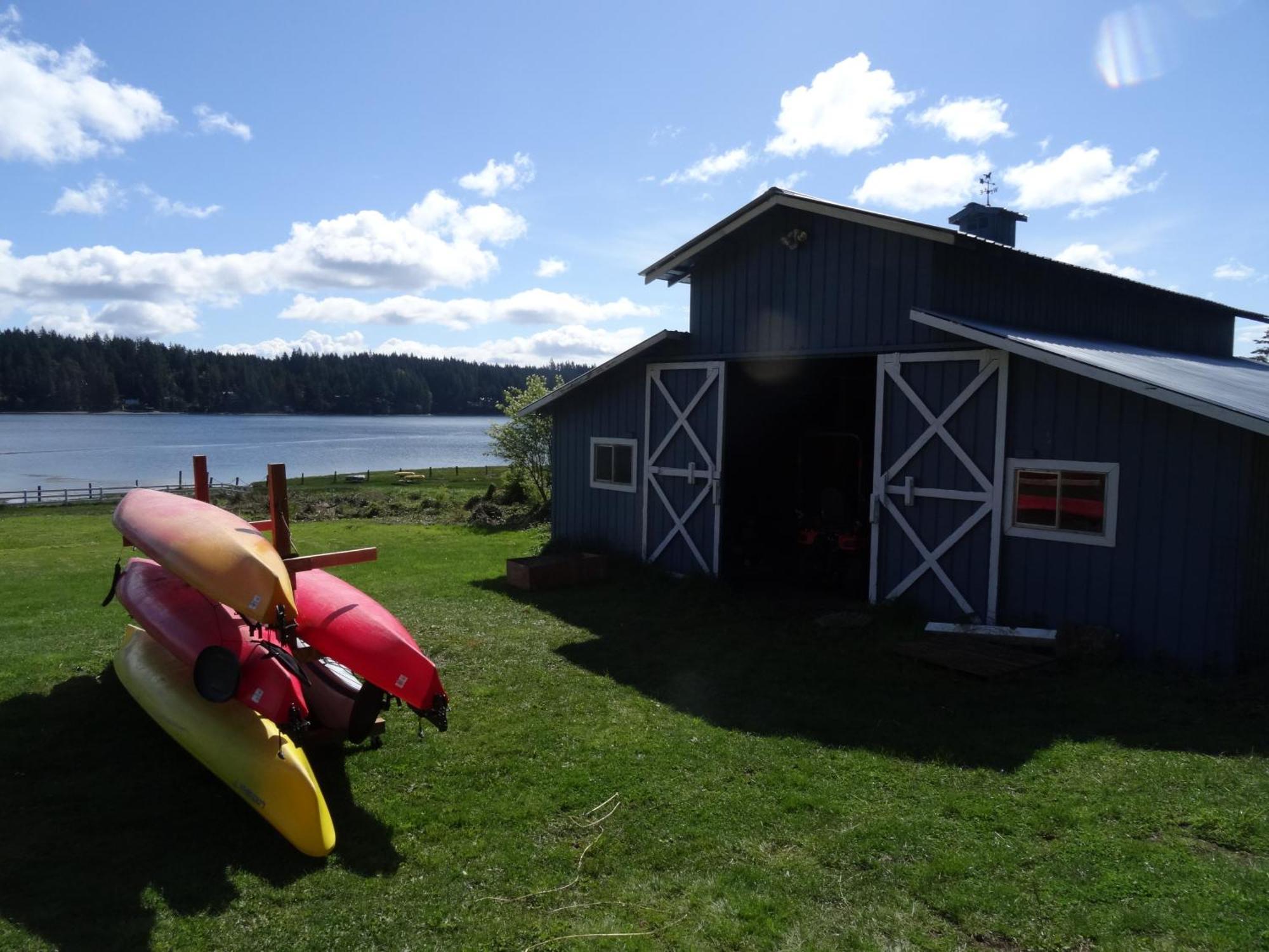 Oceanfront Studio/Loft: Alpacas, Oysters & Kayaks 셸턴 외부 사진